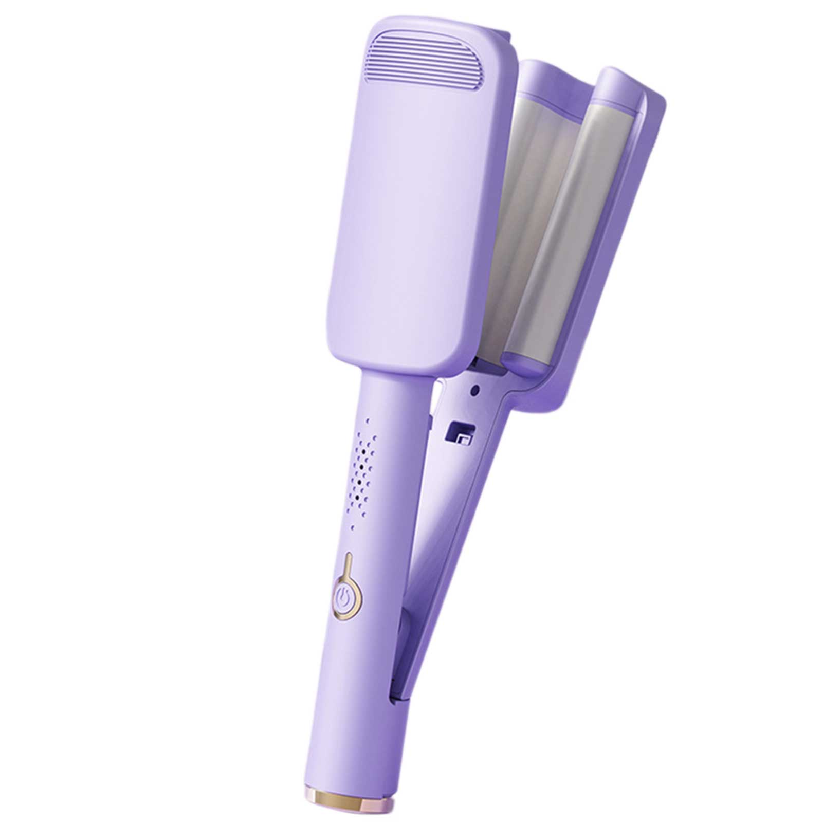 Water Ripple Hair Curler for Big Waves & Volume in lavender color, designed for creating beautiful water ripple waves.